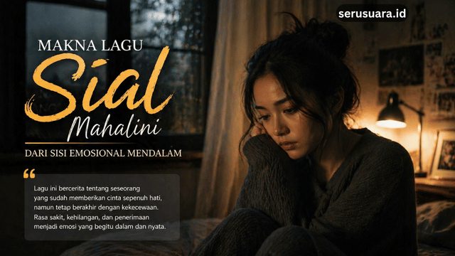 Makna Lagu Sial Mahalini dari Sisi Emosional Mendalam